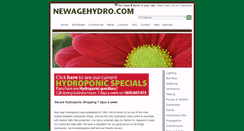 Desktop Screenshot of newagehydro.com